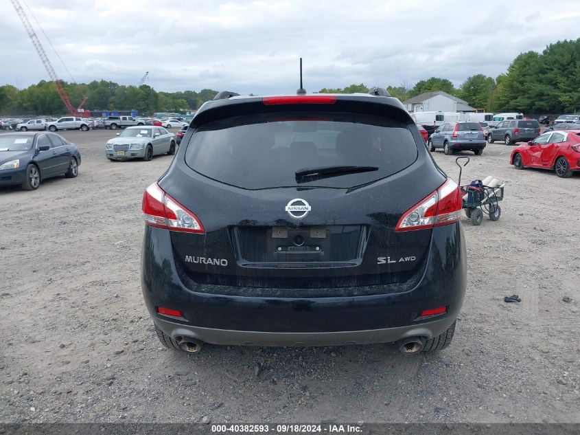 JN8AZ1MW3BW159355 2011 Nissan Murano Sl