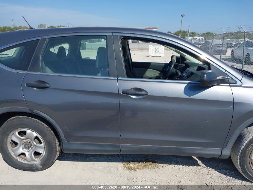 2013 Honda Cr-V Lx VIN: 3CZRM3H33DG701669 Lot: 40382620