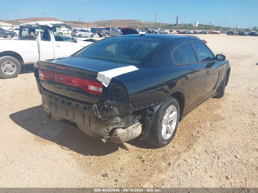 2014 Dodge Charger Se VIN: 2C3CDXBG5EH322130 Lot: 40382645