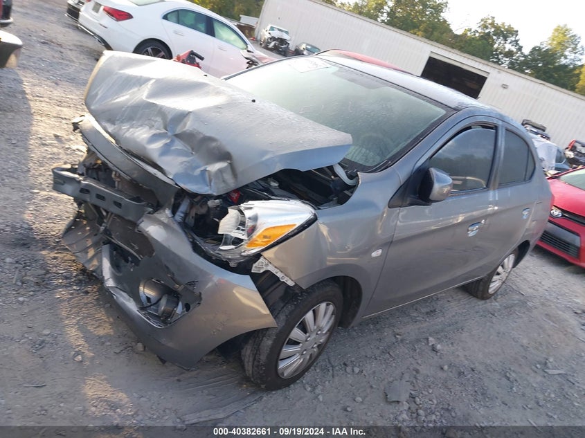 VIN ML32F3FJ5JHF10118 2018 MITSUBISHI MIRAGE G4 ES