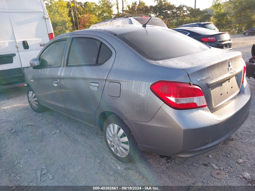 VIN ML32F3FJ5JHF10118 2018 MITSUBISHI MIRAGE G4 ES