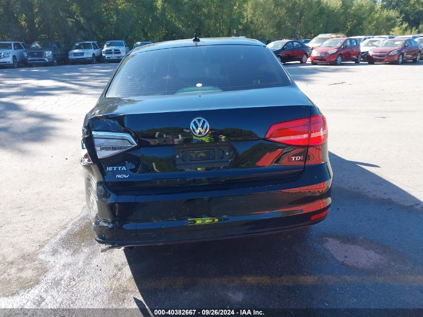 3VW3A7AJ8FM241639 2015 Volkswagen Jetta 2.0L Tdi S