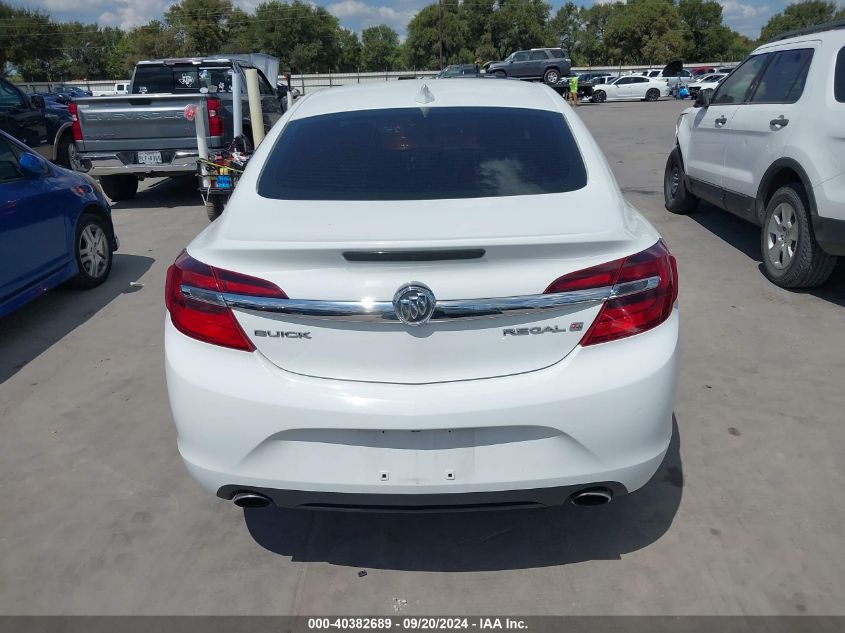 2016 Buick Regal Turbo VIN: 2G4GK5EX5G9160706 Lot: 40382689