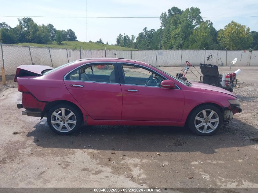 2004 Acura Tsx VIN: JH4CL96874C021498 Lot: 40382695