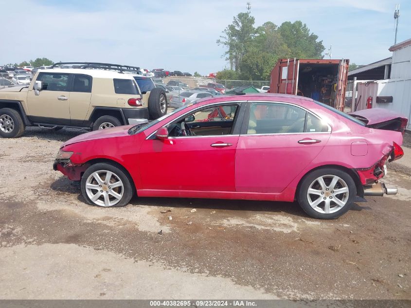 2004 Acura Tsx VIN: JH4CL96874C021498 Lot: 40382695