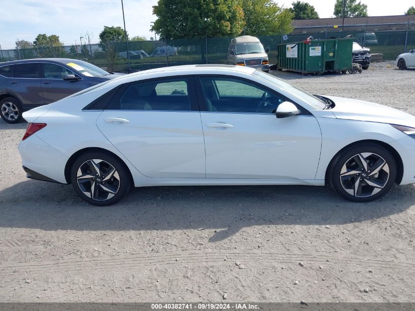 2021 HYUNDAI ELANTRA SEL - 5NPLN4AG4MH043699