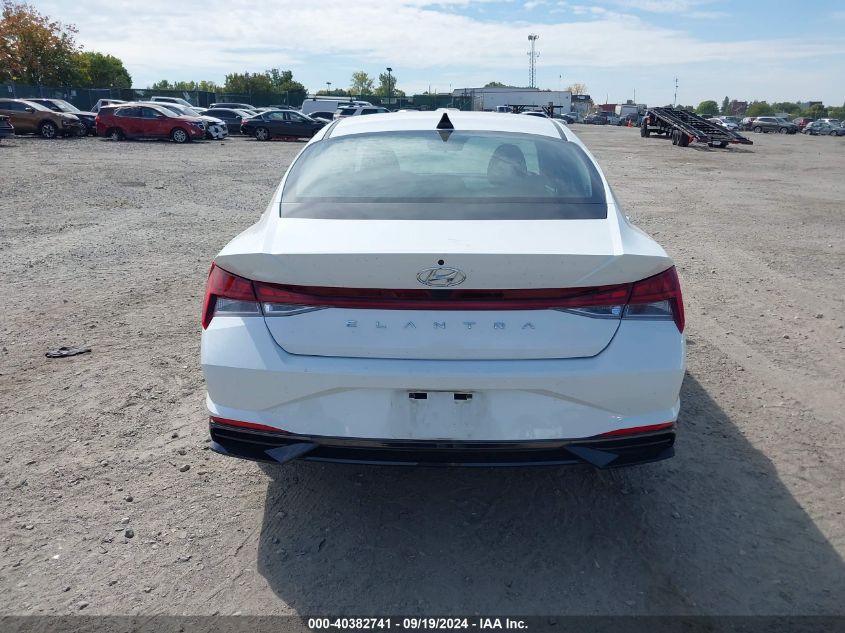 2021 Hyundai Elantra Sel VIN: 5NPLN4AG4MH043699 Lot: 40382741