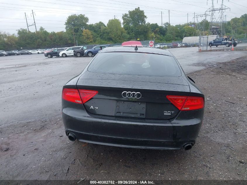 2012 Audi A7 Premium VIN: WAUYGAFC7CN161228 Lot: 40382752