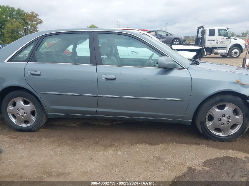 2003 Toyota Avalon Xls VIN: 4T1BF28B93U294919 Lot: 40382759