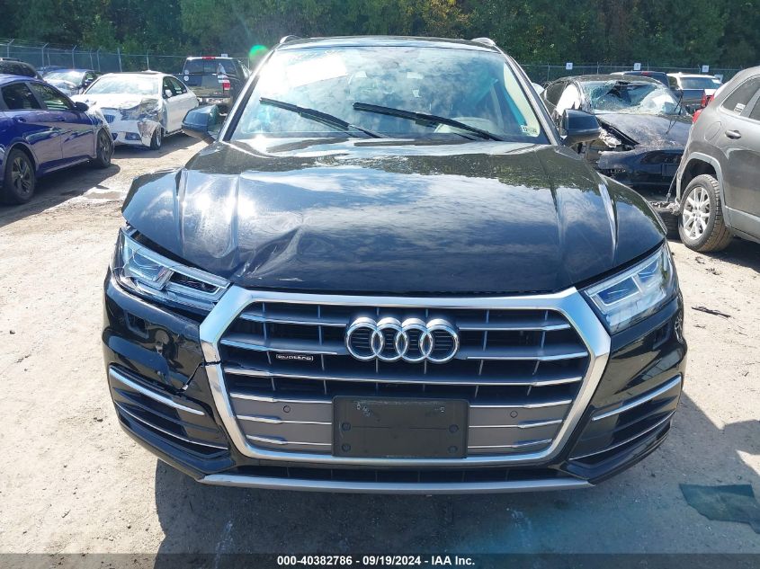 2018 Audi Q5 2.0T Premium/2.0T Tech Premium VIN: WA1BNAFY4J2231237 Lot: 40382786