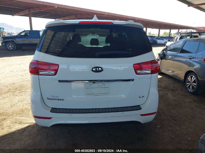 2017 Kia Sedona Lx VIN: KNDMB5C11H6333703 Lot: 40382803