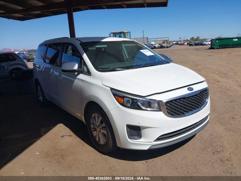 KNDMB5C11H6333703 2017 KIA SEDONA - Image 1