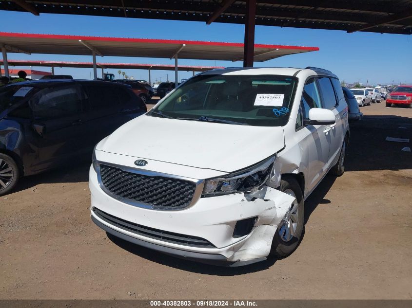 KNDMB5C11H6333703 2017 Kia Sedona Lx