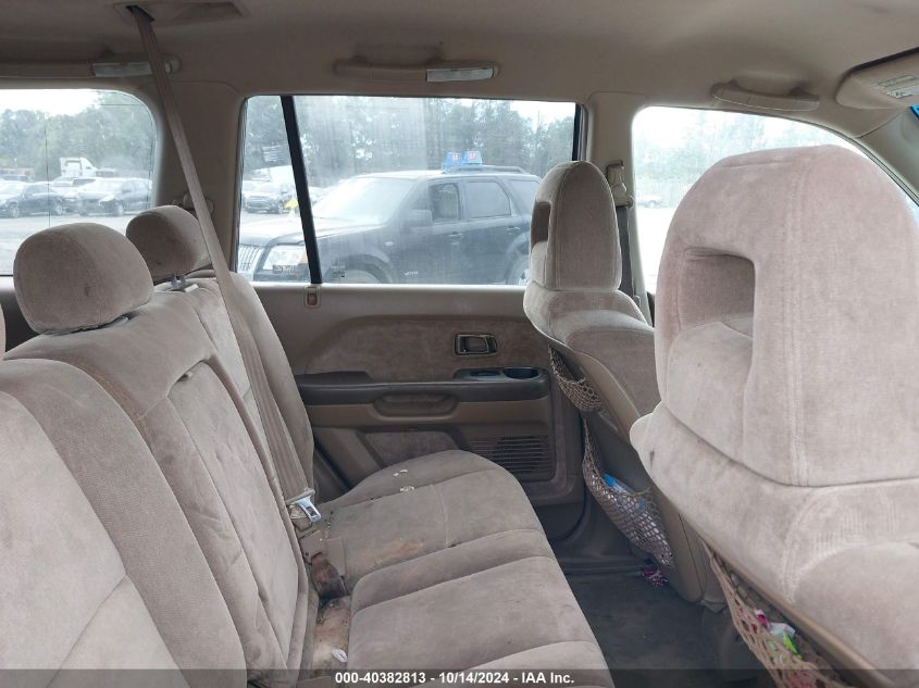 2005 Honda Pilot Ex VIN: 5FNYF18415B065169 Lot: 40382813