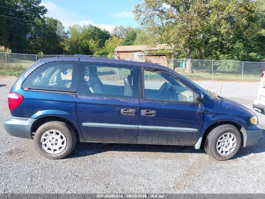 2002 Chrysler Voyager VIN: 1C4GJ25342B733251 Lot: 40382814