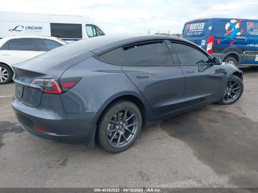 VIN 5YJ3E1EA2PF704752 2023 Tesla Model 3, Rear-Whee... no.4