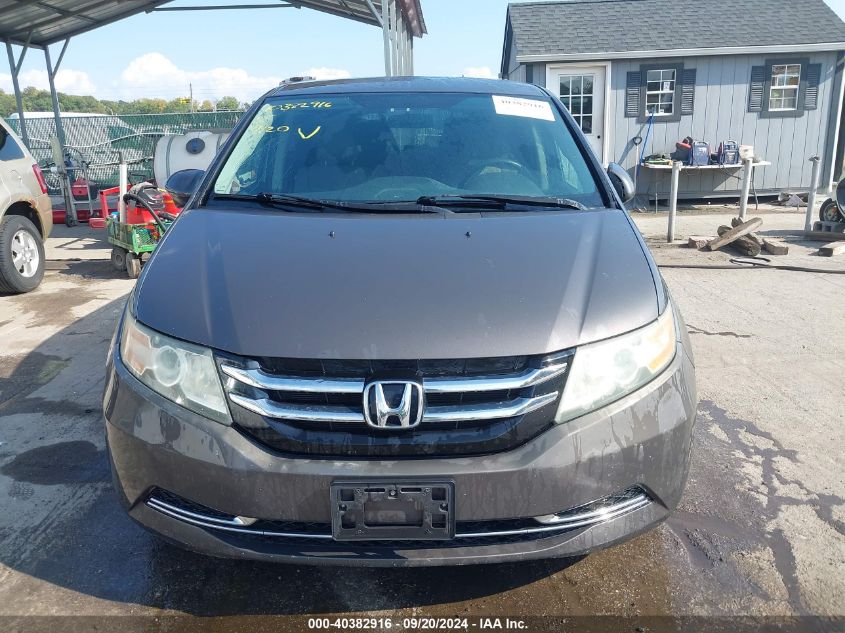 2014 Honda Odyssey Ex VIN: 5FNRL5H43EB076274 Lot: 40382916