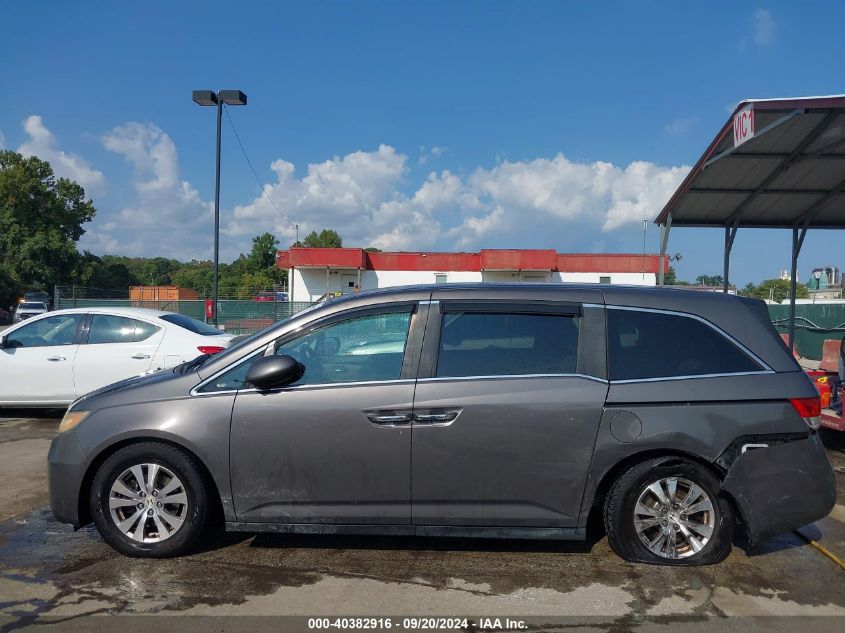 2014 Honda Odyssey Ex VIN: 5FNRL5H43EB076274 Lot: 40382916