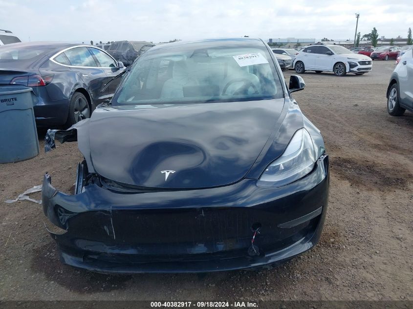 2022 Tesla Model 3 VIN: 5YJ3E1EA1NF360103 Lot: 40382917