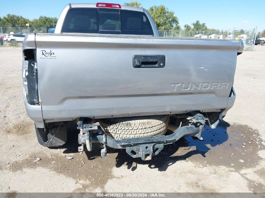 2018 Toyota Tundra Sr5 5.7L V8 VIN: 5TFUY5F16JX755329 Lot: 40382923