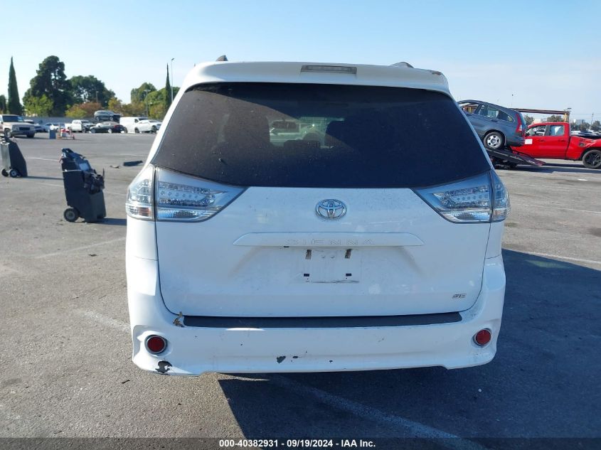 5TDXK3DC3ES430589 2014 Toyota Sienna Se 8 Passenger