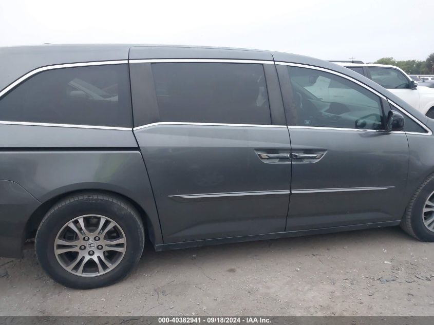 2011 Honda Odyssey Ex-L VIN: 5FNRL5H68BB058382 Lot: 40382941