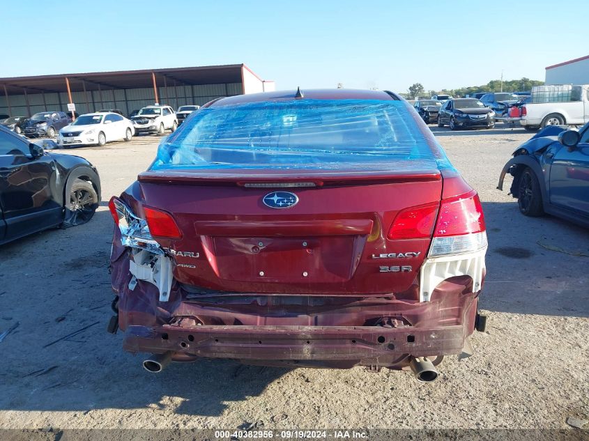 2012 Subaru Legacy 3.6R Limited VIN: 4S3BMDJ62C2008097 Lot: 40382956