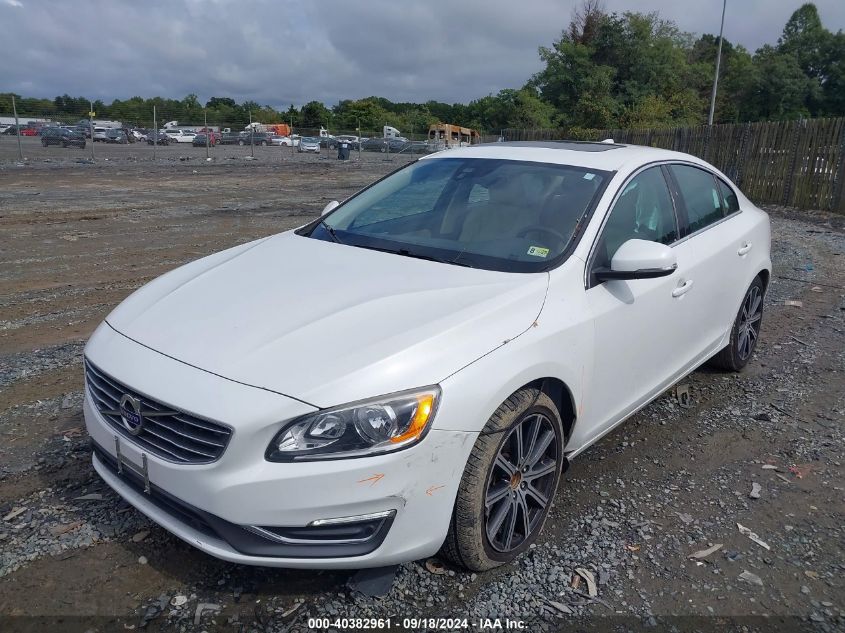 2016 Volvo S60 Inscription T5 Drive-E Premier VIN: LYV402FK3GB109314 Lot: 40382961