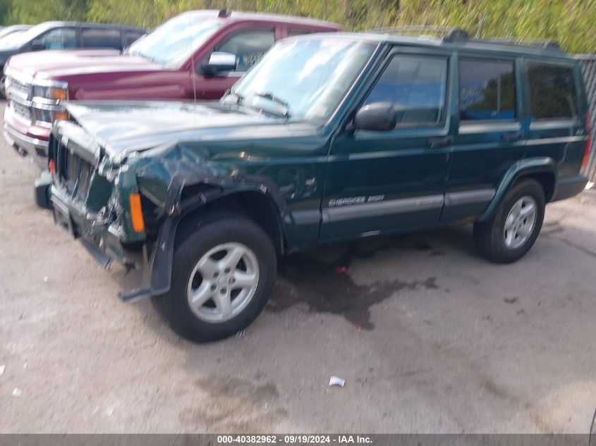 1999 Jeep Cherokee Classic/Sport VIN: 1J4FF68S1XL503721 Lot: 40382962