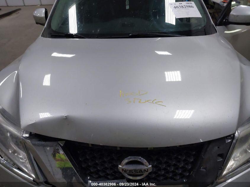 2015 Nissan Pathfinder S/Sv/Sl/Platinum VIN: 5N1AR2MM8FC674693 Lot: 40382986