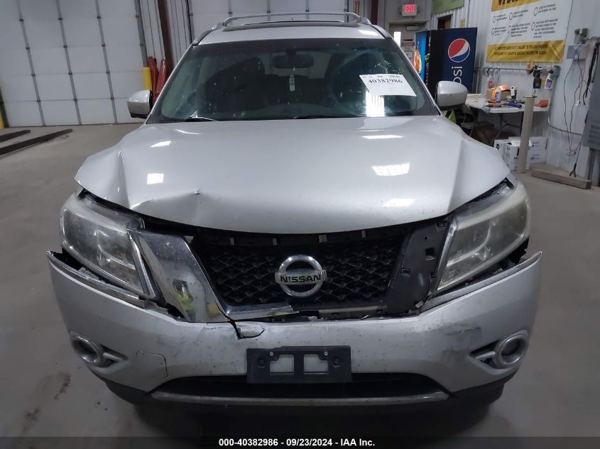 2015 Nissan Pathfinder S/Sv/Sl/Platinum VIN: 5N1AR2MM8FC674693 Lot: 40382986