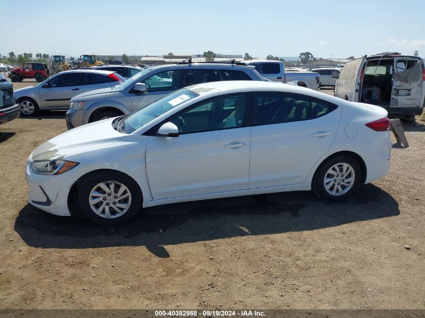 2017 Hyundai Elantra Se VIN: 5NPD74LF5HH057104 Lot: 40382988