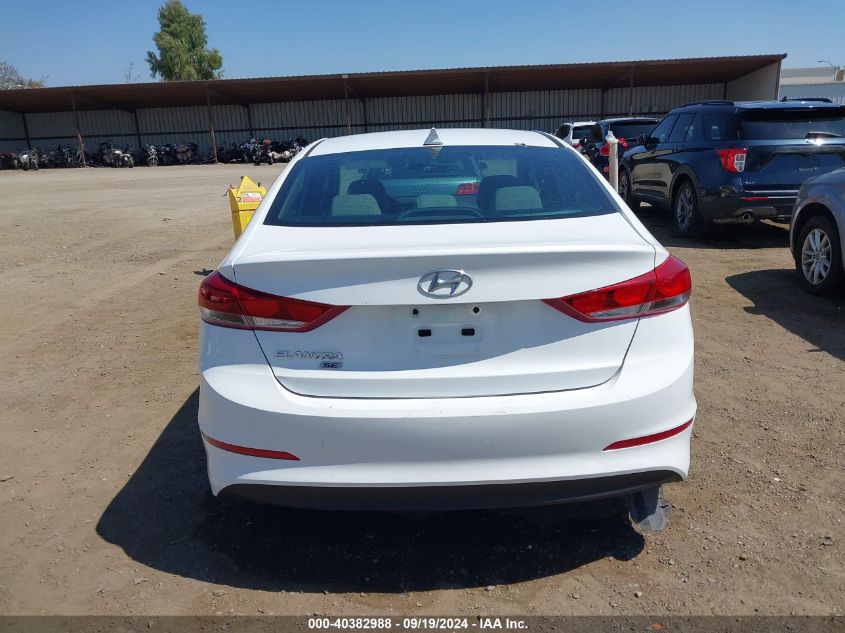 2017 Hyundai Elantra Se VIN: 5NPD74LF5HH057104 Lot: 40382988