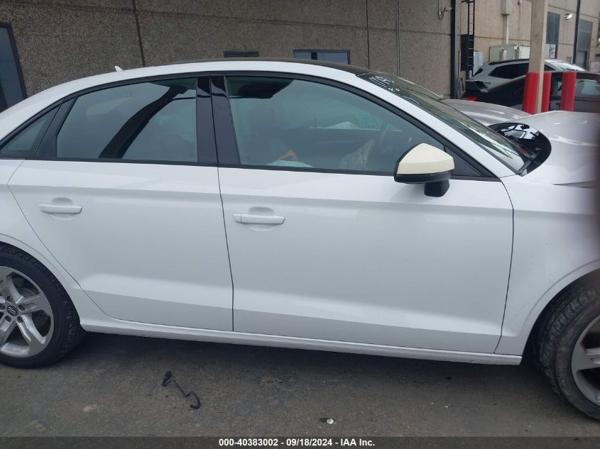 2018 Audi A3 Premium VIN: WAUAUGFF7J1045782 Lot: 40383002