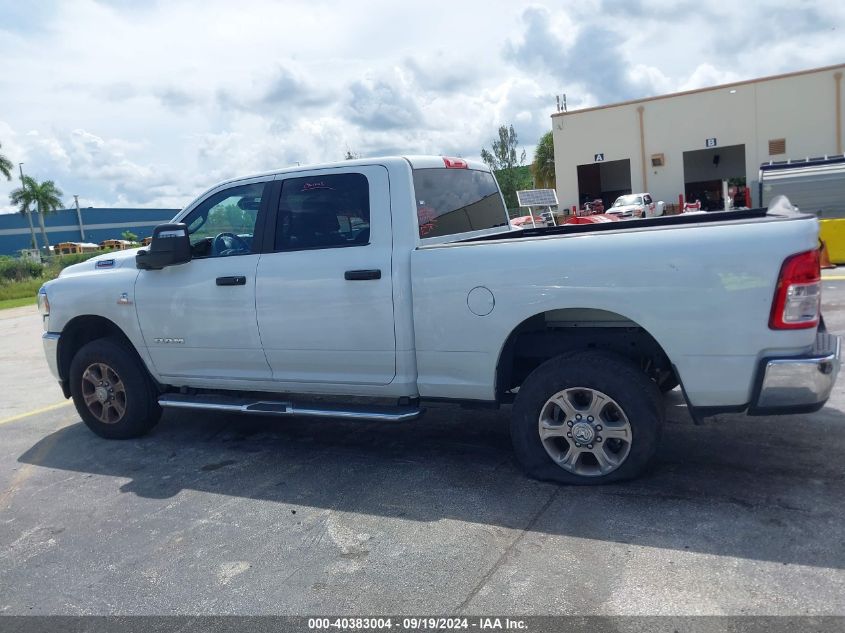 2024 Ram 2500 Big Horn 4X4 6'4 Box VIN: 3C6UR5DL9RG285645 Lot: 40383004