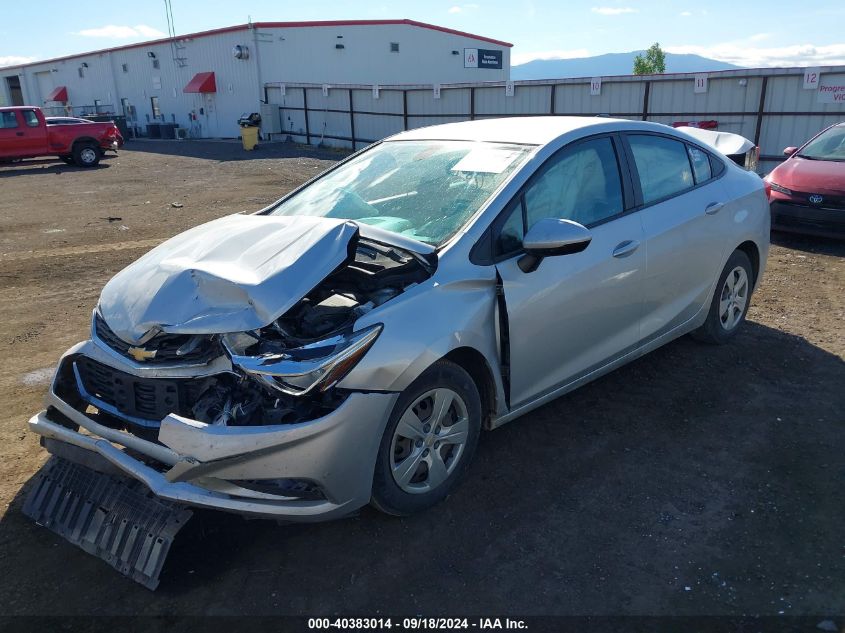 VIN 1G1BC5SM7G7256255 2016 Chevrolet Cruze, Ls Auto no.2