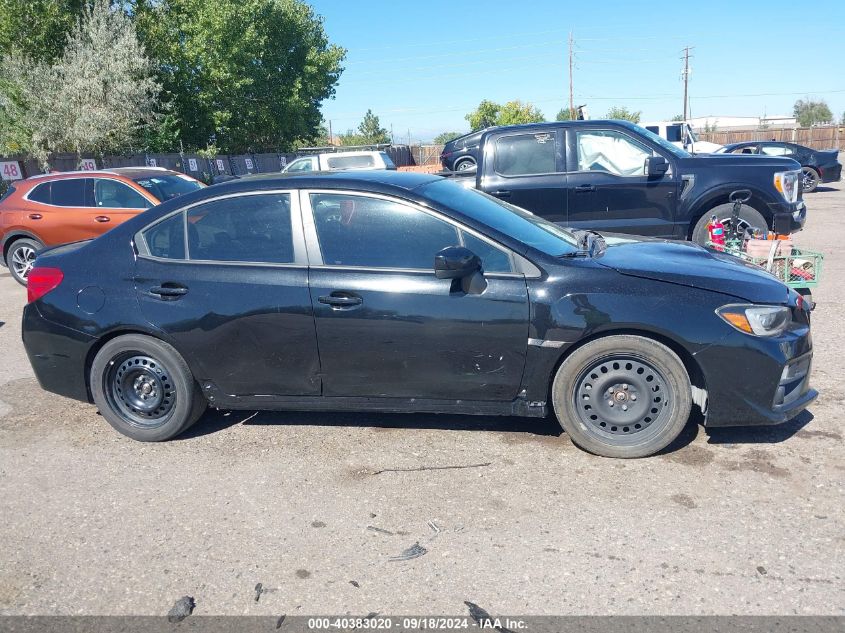 2015 Subaru Wrx Limited VIN: JF1VA1G61F8821126 Lot: 40383020