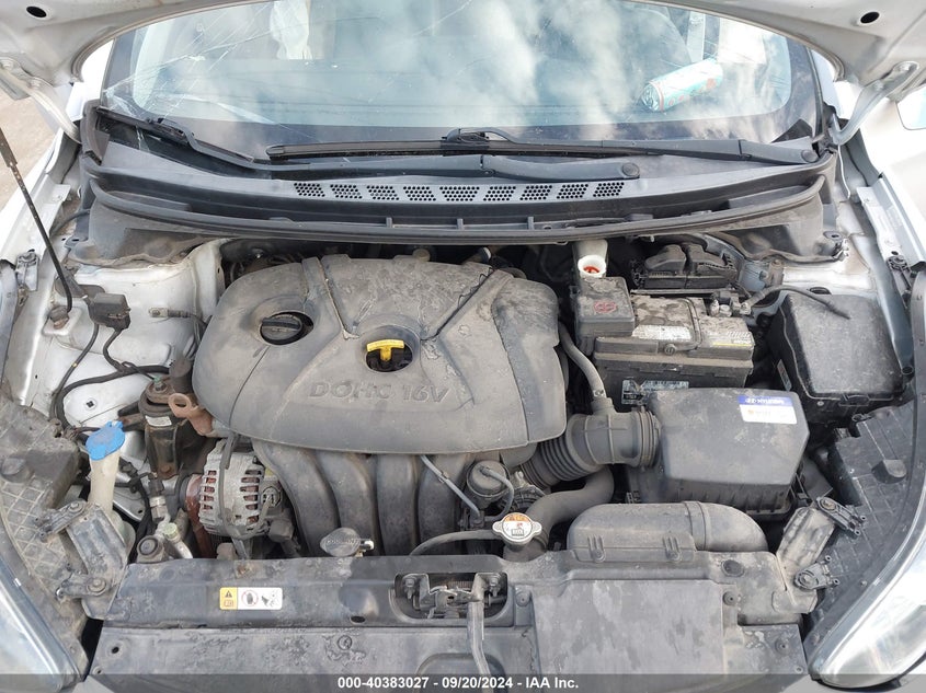KMHDH4AE8CU253958 2012 Hyundai Elantra Limited (Ulsan Plant)