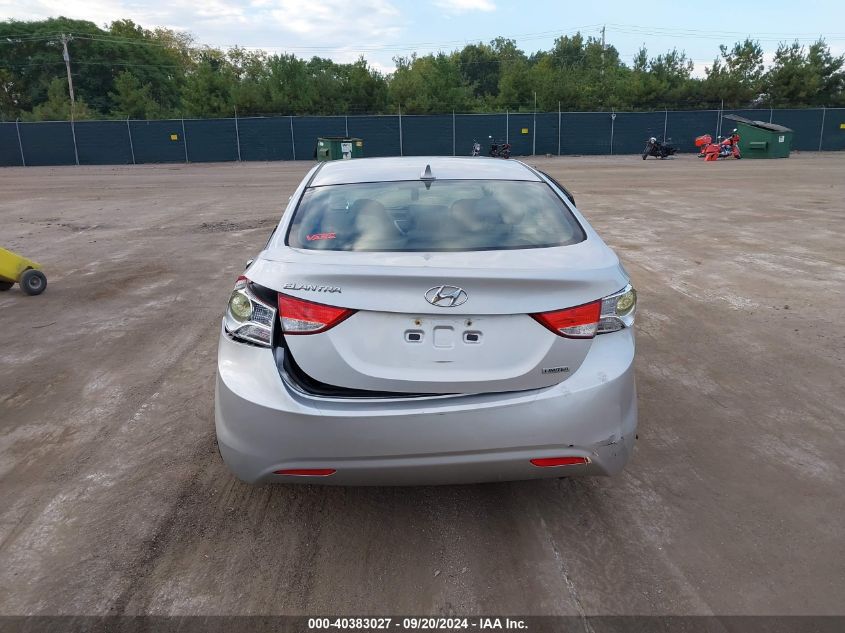 2012 Hyundai Elantra Limited (Ulsan Plant) VIN: KMHDH4AE8CU253958 Lot: 40383027