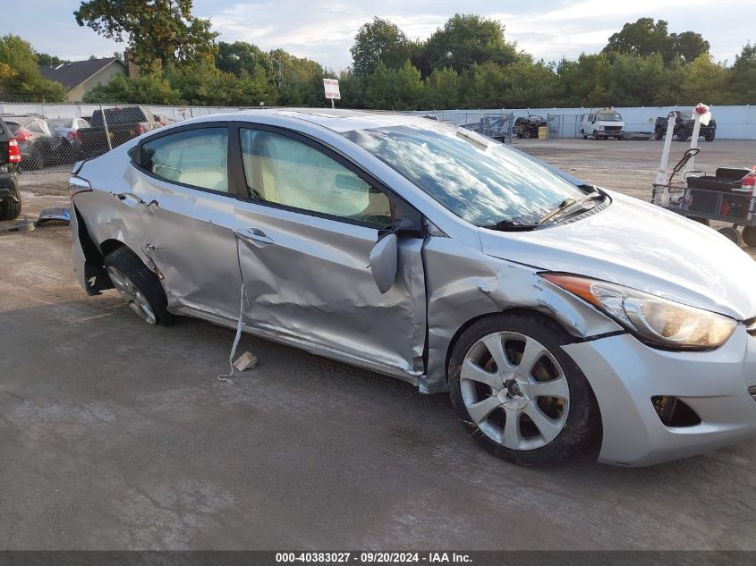 KMHDH4AE8CU253958 2012 Hyundai Elantra Limited (Ulsan Plant)