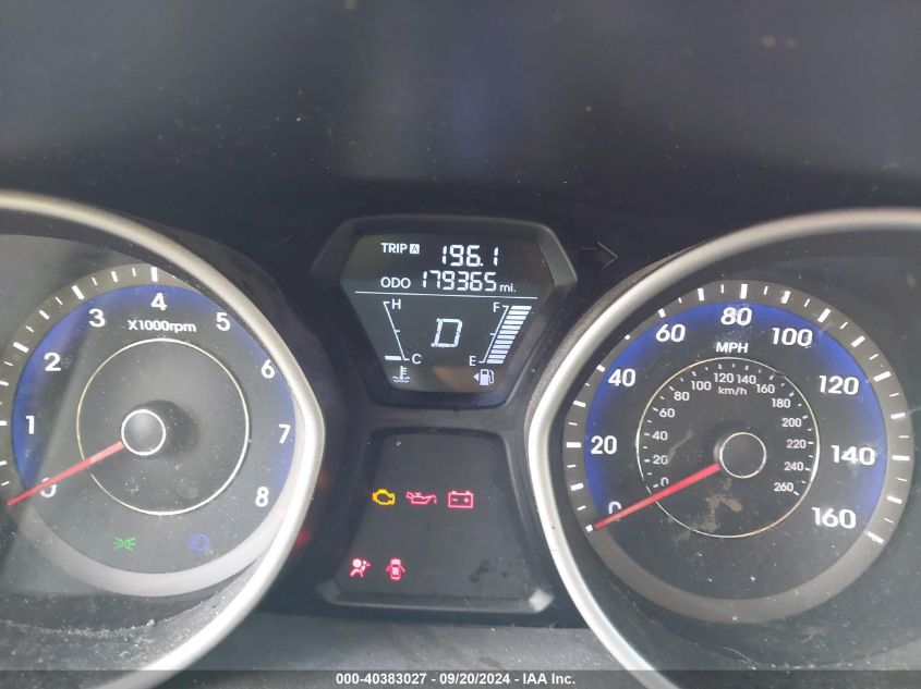 KMHDH4AE8CU253958 2012 Hyundai Elantra Limited (Ulsan Plant)