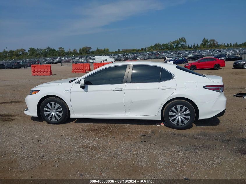 4T1B31HK6KU513692 2019 Toyota Camry Hybrid Le