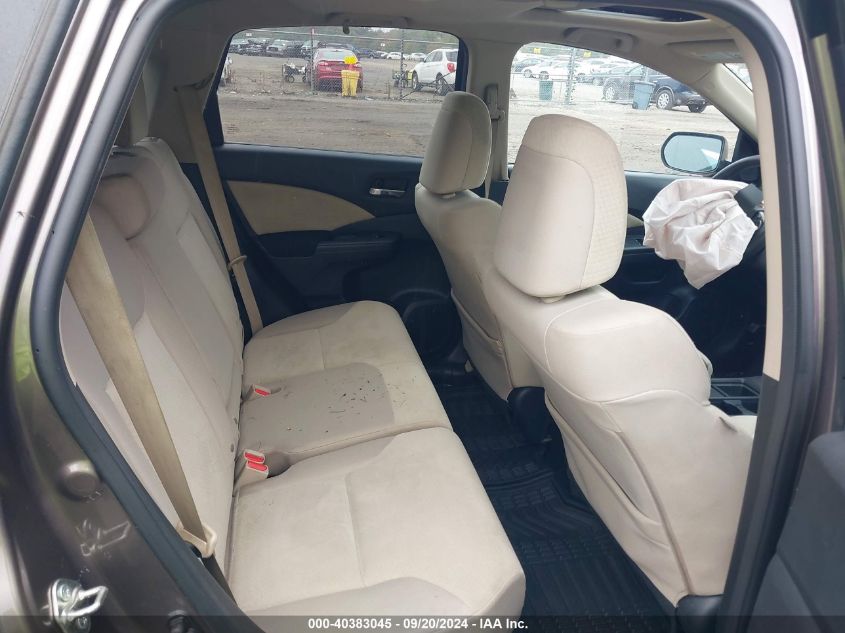 2016 Honda Cr-V Ex VIN: 5J6RM4H51GL003351 Lot: 40383045