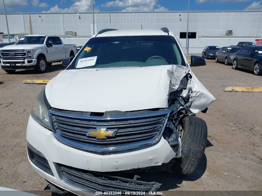 2014 Chevrolet Traverse Ls VIN: 1GNKRFED6EJ206011 Lot: 40383046