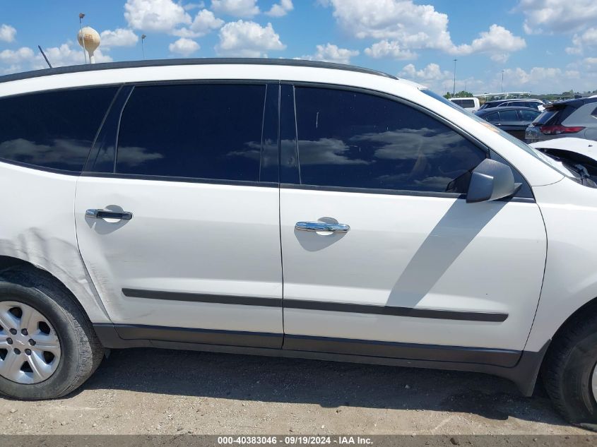 2014 Chevrolet Traverse Ls VIN: 1GNKRFED6EJ206011 Lot: 40383046