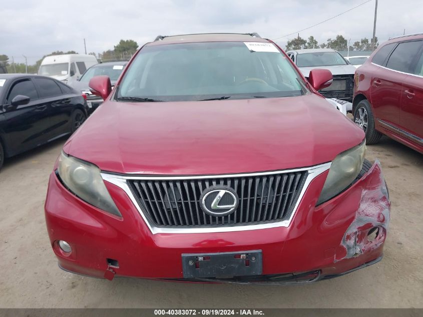 2T2ZK1BA4CC069115 2012 Lexus Rx 350