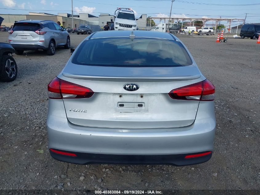 2018 Kia Forte Lx VIN: 3KPFK4A7XJE222898 Lot: 40383084