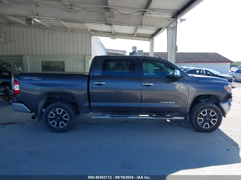 2018 Toyota Tundra Limited 5.7L V8 VIN: 5TFFY5F14JX241617 Lot: 40383112