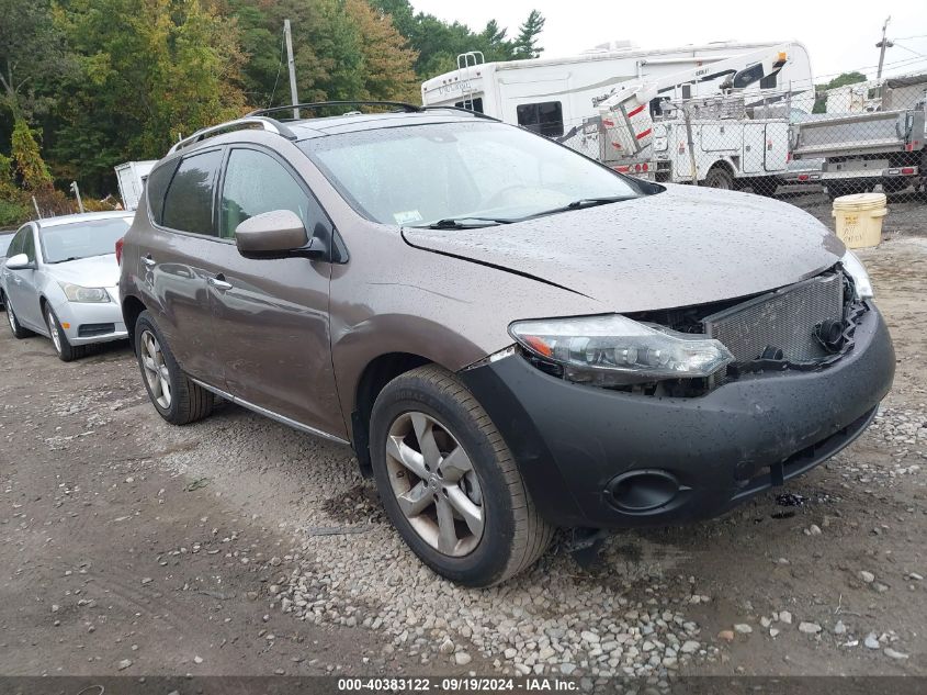 2010 Nissan Murano Le VIN: JN8AZ1MW9AW110711 Lot: 40383122