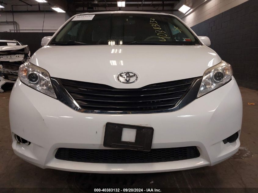 2011 Toyota Sienna Le V6 VIN: 5TDKK3DC1BS130894 Lot: 40383132